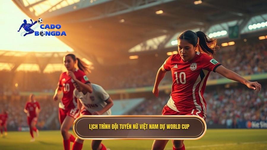 Lịch trình đội tuyển nữ Việt Nam dự World Cup