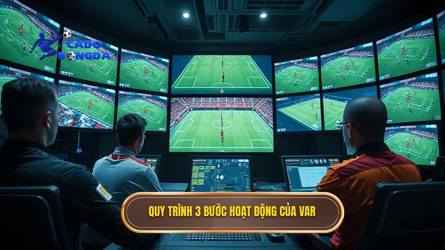 Quy trình 3 bước hoạt động của VAR