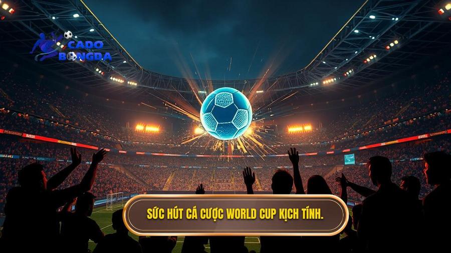 Sức hút cá cược World Cup kịch tính.