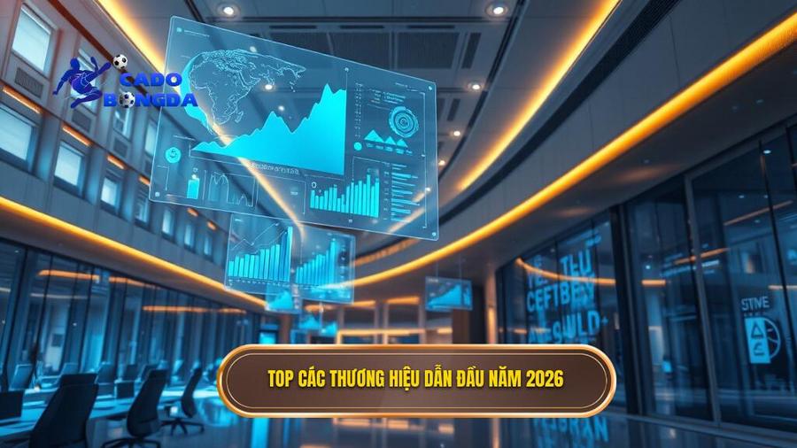 Top các thương hiệu dẫn đầu năm 2026