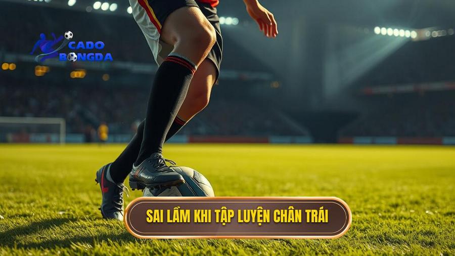 3. Sai lầm khi tập luyện chân trái