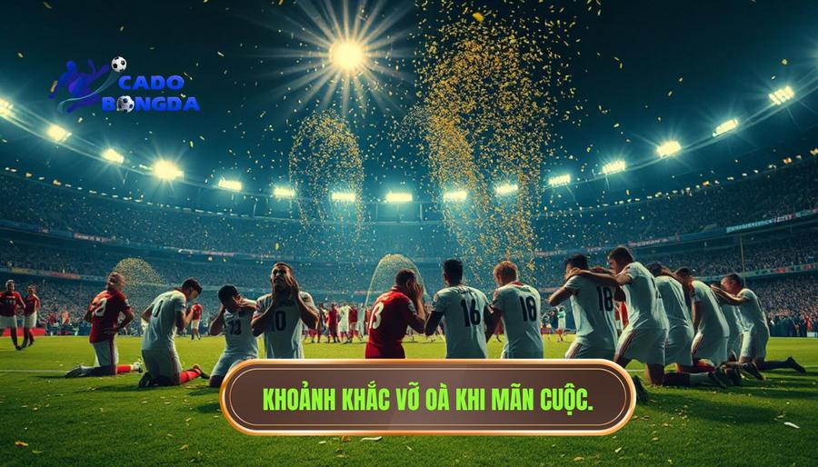 Những trận cầu lịch sử khi tiếng còi mãn cuộc vang lên đầy cảm xúc