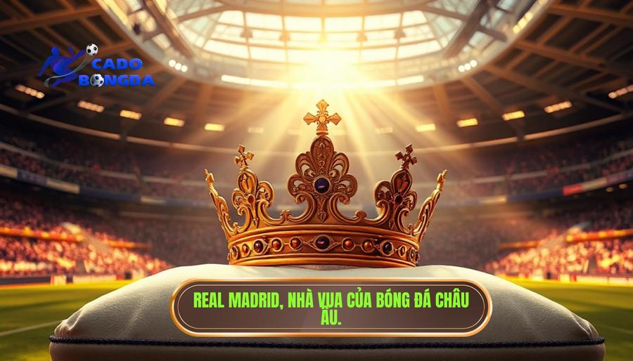 Đội nào mạnh nhất Champions League? Phân tích đẳng cấp và bản lĩnh nhà vua 1 Real Madrid - "Nhà vua" tuyệt đối của đấu trường châu Âu